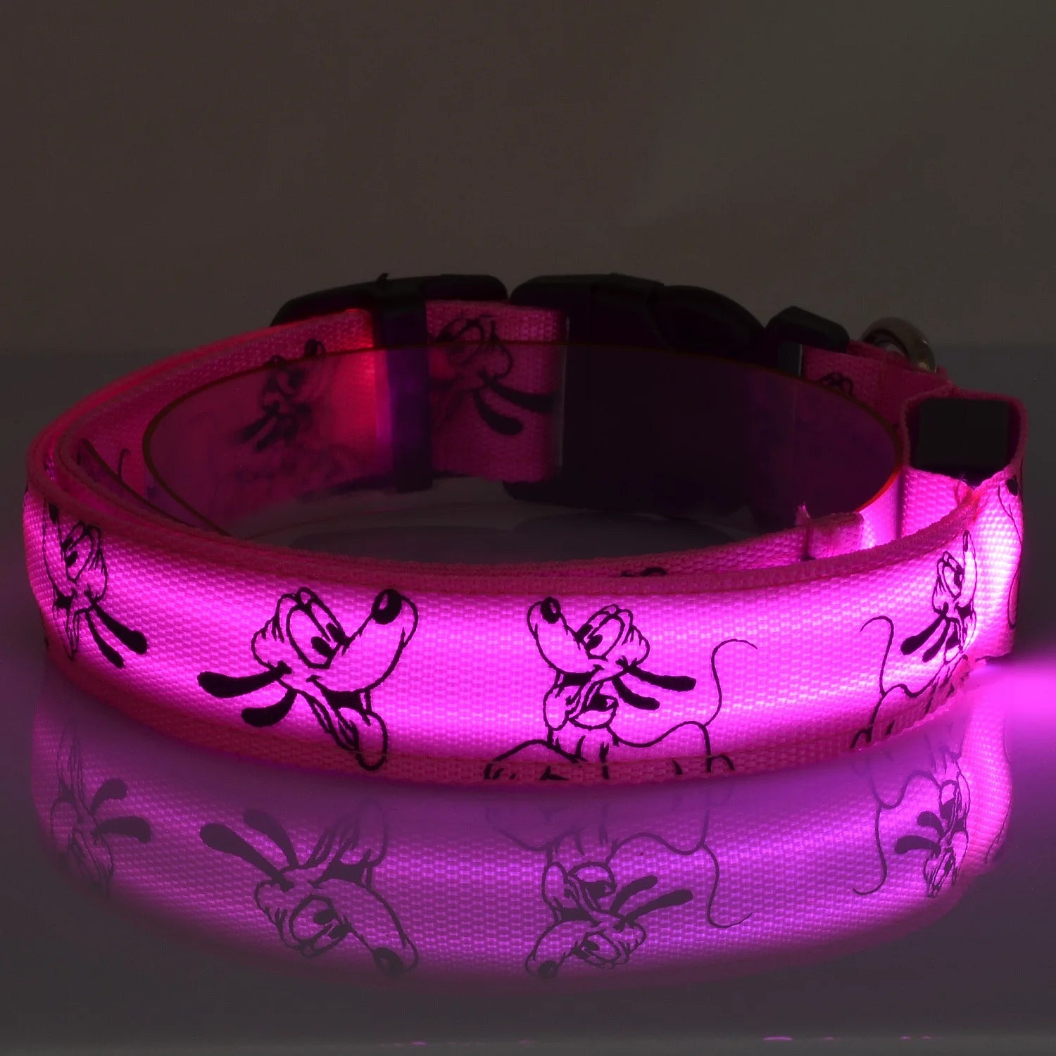 Nylon LED Dog Light Collar