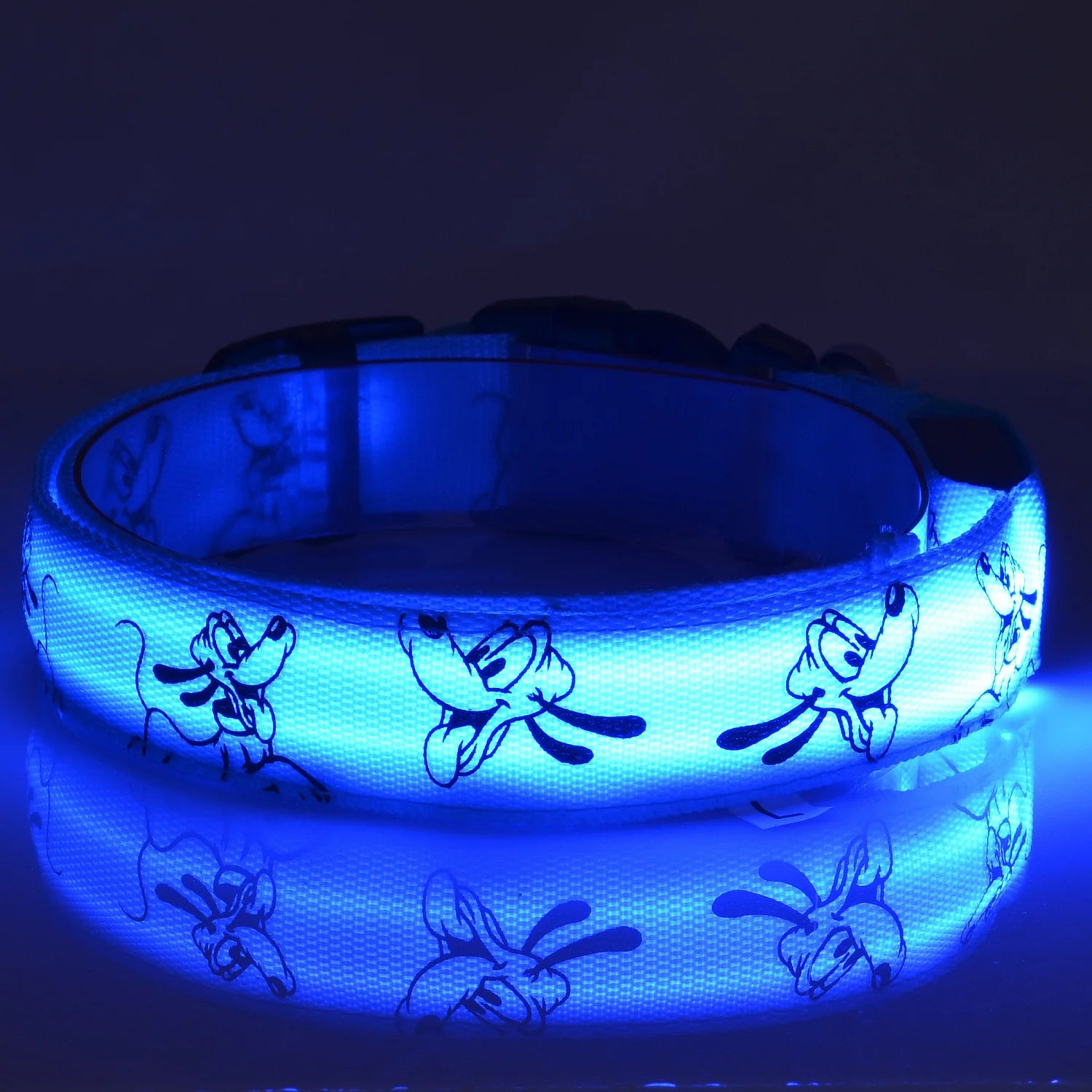 Nylon LED Dog Light Collar