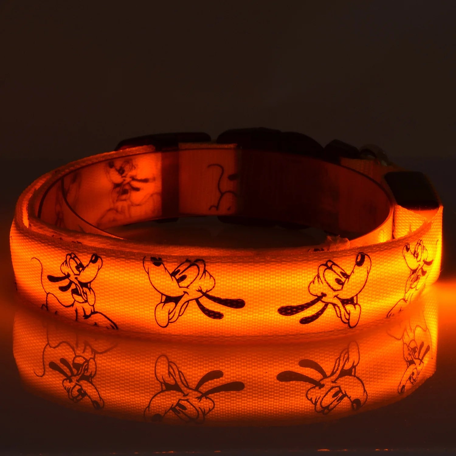 Nylon LED Dog Light Collar