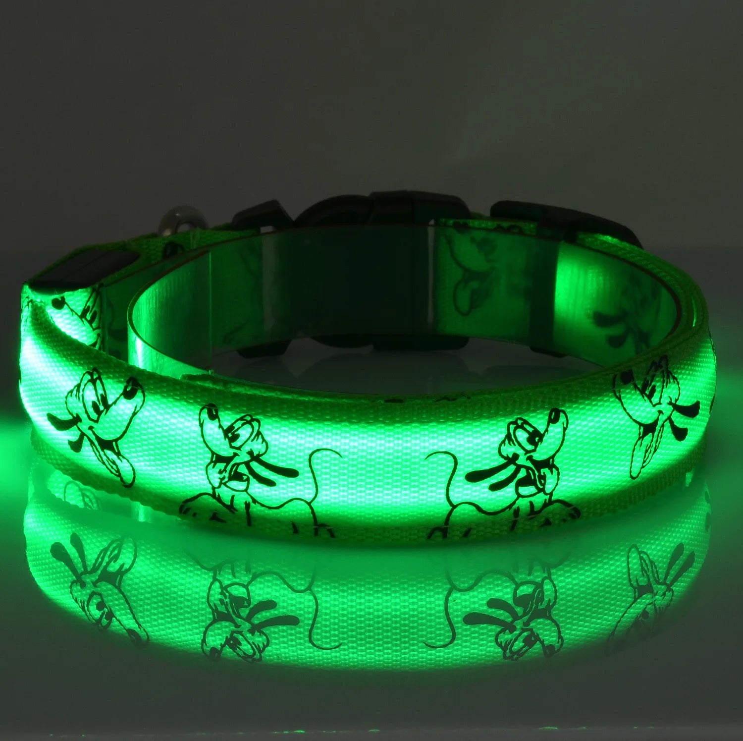 Nylon LED Dog Light Collar