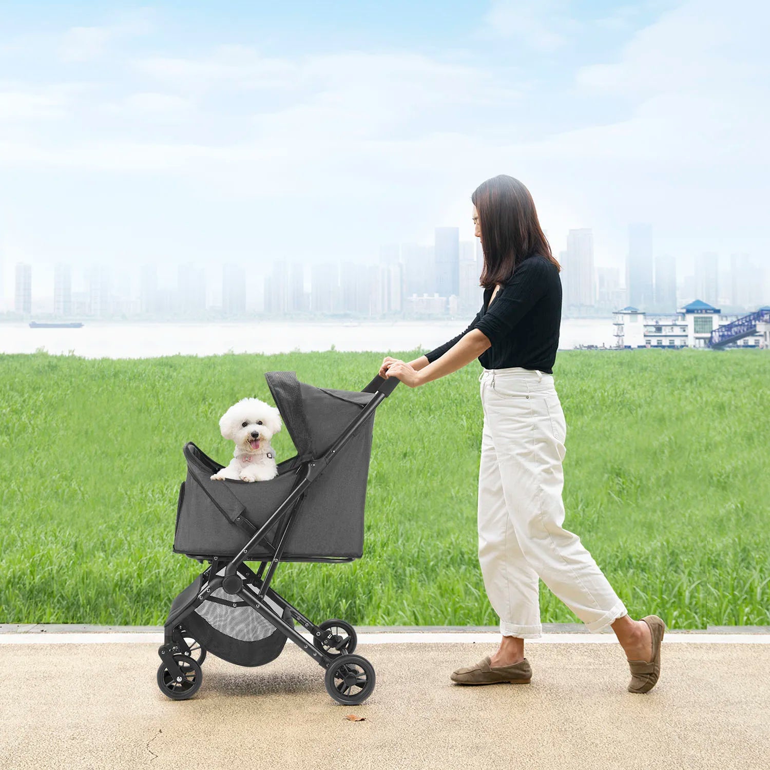 Foldable Pet Trolley